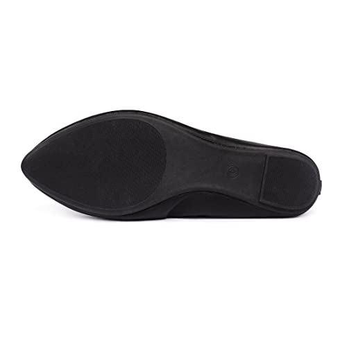 Image of Women's Ballet Flat Slip On Flats - Classic Casual Dress Shoes, Foldable Portable Travel Ballet Walking Shoes