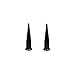 NewZenro Minimalist Spike Ear 2pcs Stretching Tapers Plugs 316 Surgical Stainless Steel Ear Tunnels Plugs Expander Gauges Stretcher Screw On Piercing Earrings Jewelry Gift For Women Men (1/4