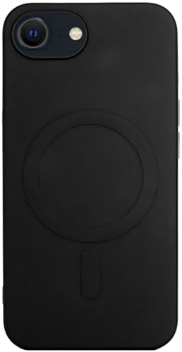 JT Berlin BackCase Pankow Soft MS Coque de Protection magnétique Compatible avec Apple iPhone 16e (Chargement sans Fil/Recharge magnétique, Doublure intérieure en Microfibre Douce) Noir