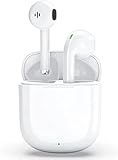 【Tecnología Bluetooth 5.1 Avanzada】: CC Pro auriculares Bluetooth adoptan la tecnología Bluetooth 5.1 más avanzada para garantizar una conexión más estable, menor latancia y menor consumo de energía durante la transmisión de datos. Incluso el móvil se guarda en su bolsillo, no preocuparse por el problema de desconexión. Los auriculares Bluetooth son compatibles con casi todos los dispositivos Bluetooth en el mercado.