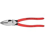 KNIPEX Tools 09 01 240 SBA High Leverage Lineman's Pliers, 9.5-Inch