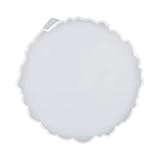 Moule en résine de silicone: Le moule en résine de silicone de grande taille a un diamètre de 10,2 pouces et est livré avec des bords ondulés ronds et irréguliers, ajoutant une beauté particulière à votre œuvre.