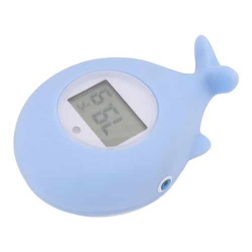 aqxreight Baño en Forma de Ballena con Alarmas Silenciosas y Temperatura Flotante para Seguridad Infantil
