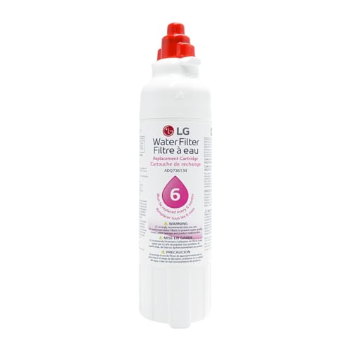LG LT800P2 6-Month / 200 Gallon Refrigerator Replacement Water Filter, 2 Count (Pack of 1), White - image 4