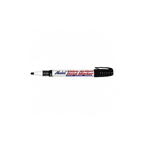 Markal 96823 Valve Action Paint Marker, Black