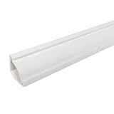 Unikicool Cubre Cables Suelo de PVC,Canaletas para Cables,Protector de Cables para Suelo,Flexible,Evita tropiezos,Resistencia al pisoteo,para el hogar,Oficina,Escuela,almacén