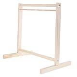 MonkeyJack 1/6 Doll Wood Garment Rack Coat Dress Clothes Organizer 30cm for BJD SD Doll