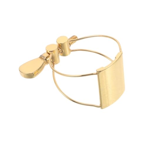 Ligature réglable pour saxophone alto en fil d'acier inoxydable抗腐蚀pince polyvalente