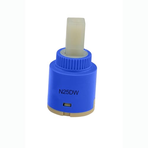 CUPC/NSF/IAPMO Certified N25DW 25mm Faucet Ceramic Disc Cartridge Replacement for Single Handle Faucets