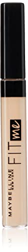 Maybelline New York, Corrector de Ojeras e Imperfecciones Fit Me, Todo Tipo de Pieles, 05 Ivory, 6,8 ml