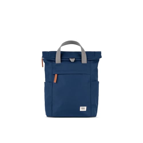 Sac à dos ROKA London compact en toile durable bleu clair pour éviter le désordre