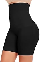 Women's Tummy Tucker High Waist Shapewear with Anti-Rolling Strip Panties - Comfortable Slimming Shapewear for Tummy Control (Free Size) Waist Size Fits : 32 to 38 Inch