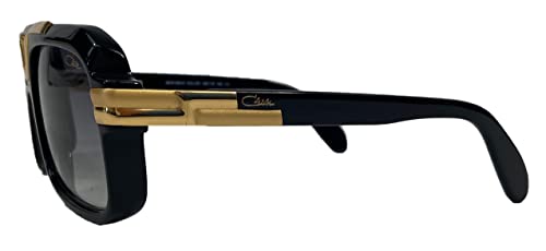 Cazal 664 Sunglasses 001SG Black/Grey Gradient Lens 56mm2