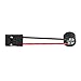 MOPFOL 10Pcs 4-Pin PC Case Buzzer Speakers – Motherboard Alarm Connector Plug for Computer Build & Repair, 6cm Cable with Red/Black Wires