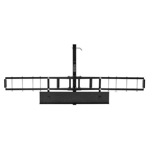 Vevor 600 LBS STEEL MOTORCYCLE CARRIER Hitch Mount With 47 Inch Longer Ramp, Scooter Dirt Bike Trailer Hauler thumb #9