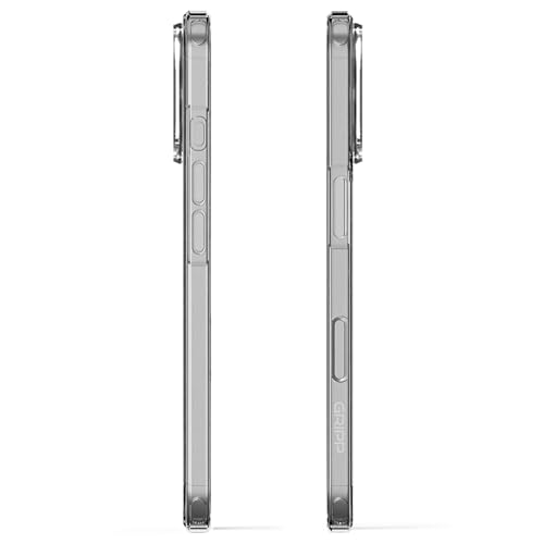 Image of GRIPP Aero Case Compatible with Mag-Safe for iPhone 17 Pro | 1.2mm Ultra-Slim, Anti-Yellowing, Anti-Slip Grip, Raised Edges, Scratch Resistant, Feather Light Transparent Back Cover - Clear
