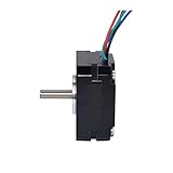 Körperlänge: 20mm ZXC NEMA 17 Schrittmotor 17HS08-1004S 20mm 1A 16NCM (22.6oz.in) 42 Motor NEMA17 Stepper 4-Blei-Fit für DIY 3D-Drucker CNC XYZ