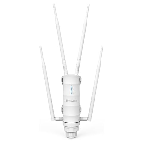 WAVLINK AC1200 Outdoor Wireless High Power Weatherproof WiFi Long Range Extender/Access Point/Router with Passive POE,Dual Band 2.4+5G Repeater,Gigabit Port, No WiFi Dead Zones for Working from Home Cover
