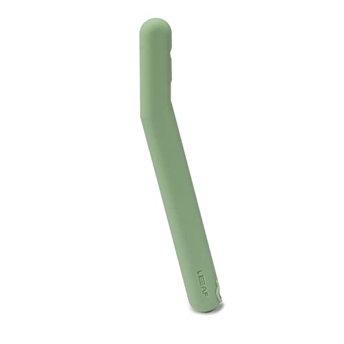 Leaf Shave | Leaf Dermaplaner Cover, Sage Green - Silicone Travel Case