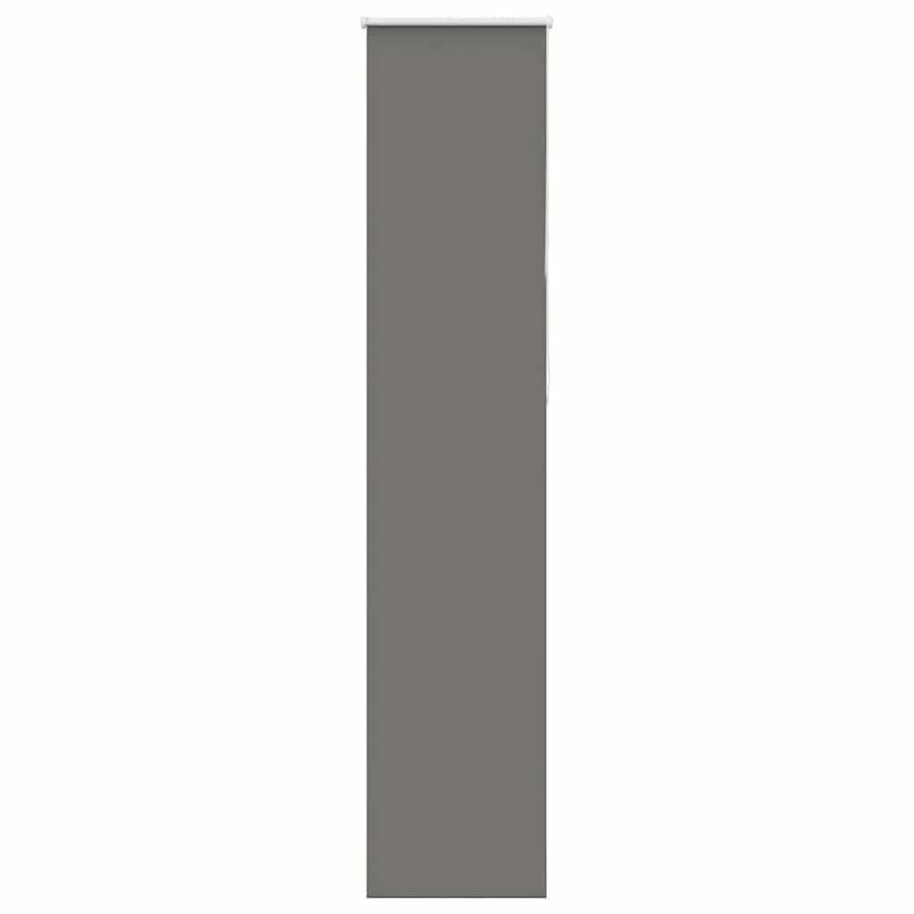 VIDAXL Roller Blind Blackout Grey 40x210cm Polyester