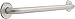 Franklin Brass 5724 1-1/4-Inch x 24-Inch Concealed Mount Safety Bath and Shower Grab Bar, Stainless Steel