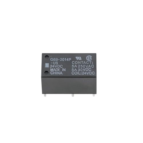 Relé G6B-2014P-US-5VDC de 5A y 6 pines para control electrónico estable 6