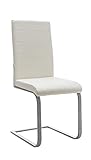 COMODIDAD - Las sillas son ligeras, suaves y muy cómodas. La cubierta de cuero sintético duradero es muy cómoda y fácil de limpiar.
