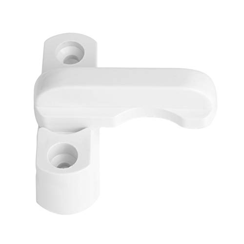 Klamki okienne PVC, Zamki bezpieczeństwa okien, blokada okien przesuwnych, plastikowa blokada bezpieczeństwa dziecka Blokada okna Dźwignia bezpieczeństwa Uchwyt Sweep Zatrzask Nadaje się do blokowania