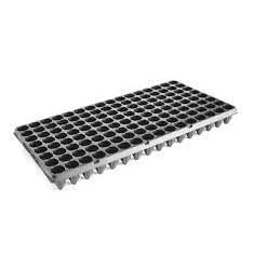 Kit com 20 Bandejas Sementeiras para Mudas 128 Células Nutriplan para Tomate Murta Pimentão Abobora