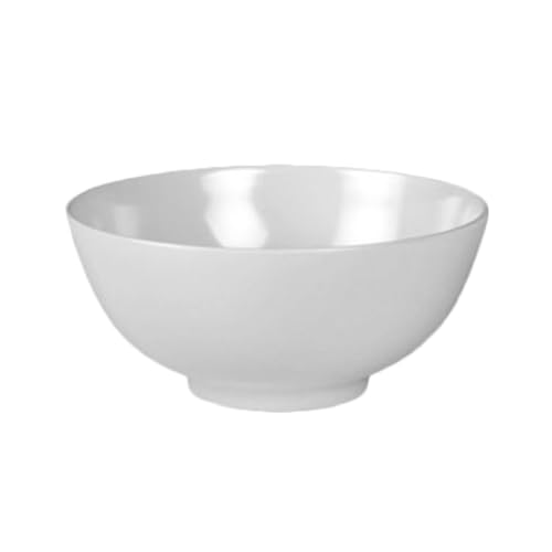 5206TW Rice Bowl, 25 oz., 5-7/8" Dia., Round, Break-Resistant, Dishwasher Safe, BPA Free, Melamine, Imperial White, NSF, Pack of 12