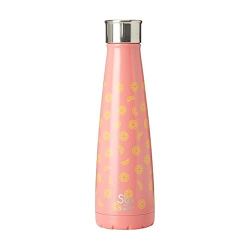 S'well Lemon Drop S'ip Insulated, Double-Walled Stainless Steel Water Bottle, 15oz