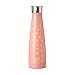 S’ip by S’well Vacuum Insulated Stainless Steel Water Bottle, Double Wall, 15 oz, Lemon Drop