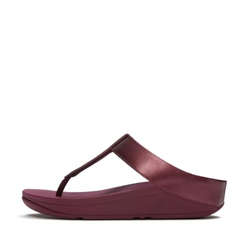 Image of FitFlop Women's FINO Glitterdust Metallic Toe Post Flip Flop Sandal