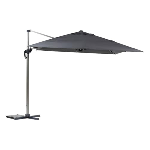 Parasol inclinable aluminium Équador Hespéride grand format 4x3 m résistant