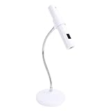 COLLO REGOLABILE A 360°: il design flessibile a collo di cigno della lampada per unghie consente la completa regolazione, in modo da poter dirigere la luce LED in qualsiasi angolazione di cui hai bisogno. La sua funzione staccabile consente anche il funzionamento portatile per la massima comodità.