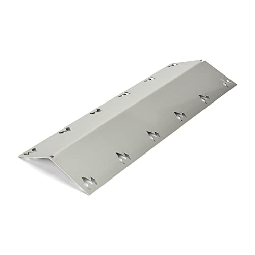 Grillrost.com Das Original Cubierta del Quemador de Acero Inoxidable - 395x150mm - Extra Fuerte 1,5mm - se Adapta a Muchas Parrillas Cover