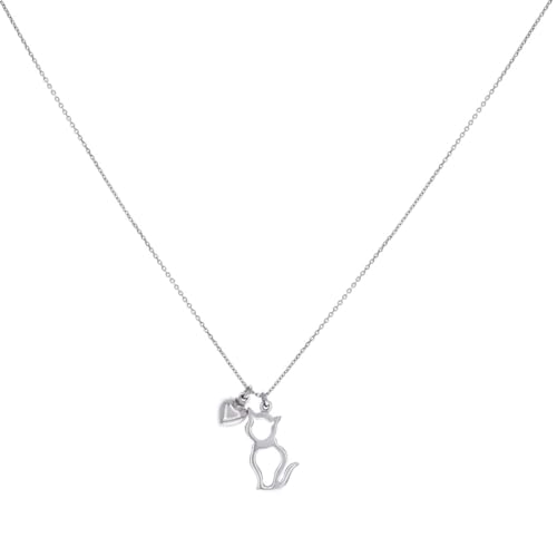 Collier chat argent 925 cœur, l'accessoire idéal pour sublimer vos tenues