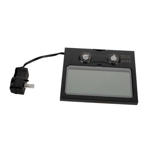 LOPUNER Maschera Saldatore con Fotocromatica Automatica e Pannello Solare Sostituzione per Caschi da Saldatura Protezione Ottimale e Visibilità Migliorata