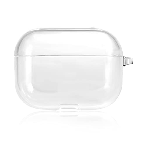 Initial Name Case for AirPods 3rd Generation Case 2021 - Full Body Protective Case, Shock-Resistant Silicone Case Cover Compatible with Apple AirPods 3 Case (clear)