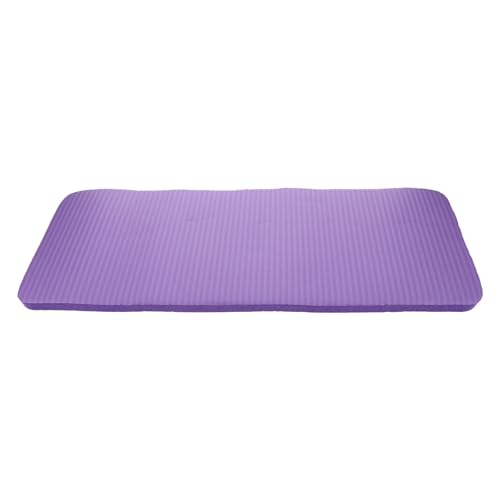 Almohadilla soporte para yoga para rodillas y codos, antideslizante, color violeta