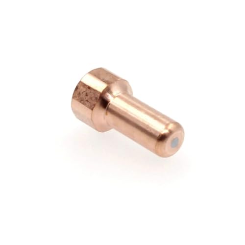 SHFDJTL Tools Compatible with 60pcs PT-80 PT80 IPT-80 Plasma Cutter Torch Electrode 1.2mm 52558 WSP-061002 Tips 51311.12 WSP-061004 Plasma Cutter Consumables