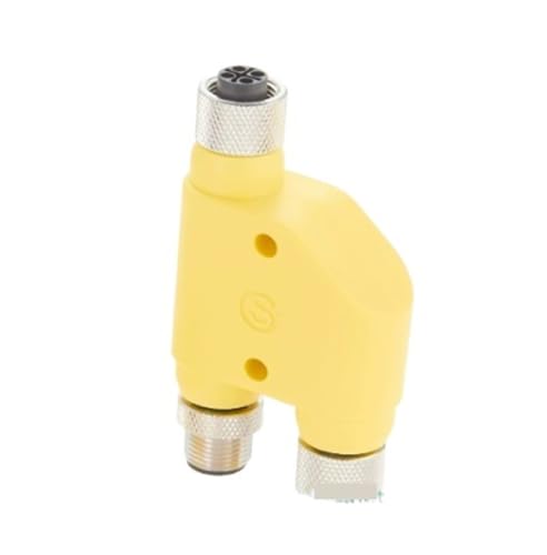 Conector M12 divisor de tres vias adaptador industrial de alta resistencia PCM-S-0421