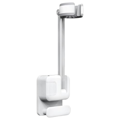 Hair Dryer Holder - 10.63 Inches Wall Mounted Organise? | Aluminum Alloy Rack - 171g Hair Accessory Storage with Adjustable Sili