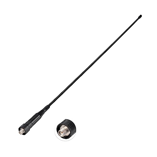 Eightwood Dual Band VHF UHF Ham Radio Antenna 136-174MHz/400-470MHz Two Way Radio Antenna used for ham radio communication,broadcast radio,marine VHF radios