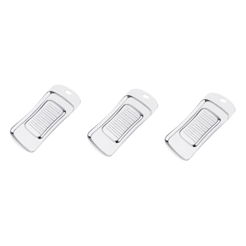 IMIKEYA 3 Pièces 304 râpe en acier inoxydable broyeur en acier inoxydable ail gingembre broyeur d'ail Melons raboteuse