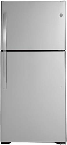 GE 33 Inch Freestanding Top Freezer Refrigerator with 21.93 cu. ft. Total Capacity