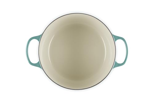 Image of Le Creuset Enameled Cast Iron Signature Deep Round Oven, 6.5 qt., Riviera