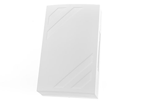 HUBER 25 Melodien Gong Klingel Elektronisch für die Haustür I Elektronische Türklingel Haus Tür I Türgong Trafo/Batteriebetrieben 84 dB(A), Doorbell 8V-12V