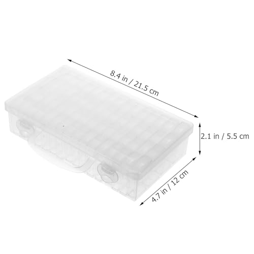 Caja de PP con 64 compartimentos para clasificar accesorios pequeños sin perder nada 3