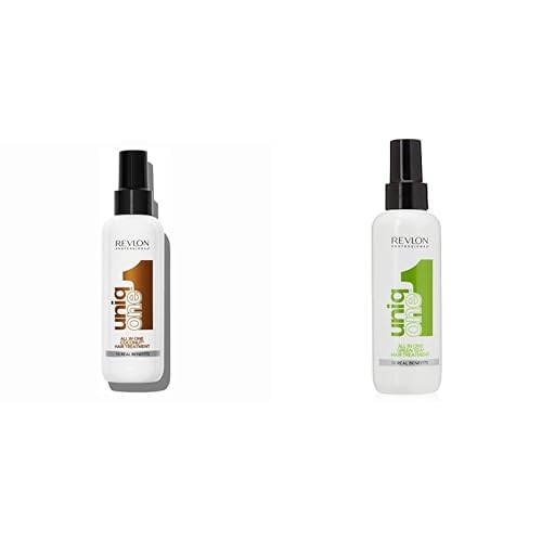 Revlon Professional UniqOne, Masque en Spray Sans Rinçage, Soin Cheveux Nourrissant et Réparateur, Formule Vegan, Tous Types de Cheveux, Coconut & UniqOne,...
